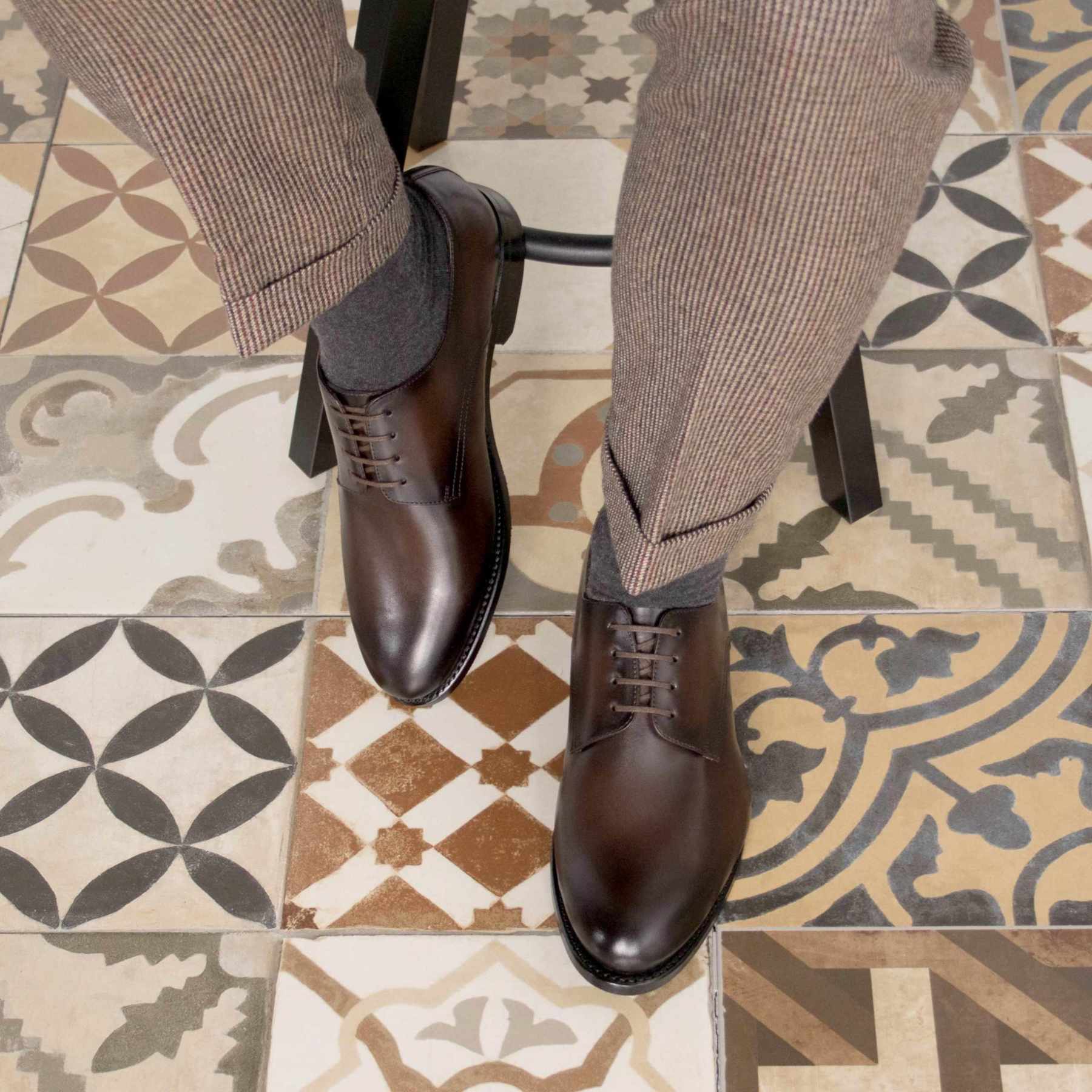 LIBERTY | Shop Men Brown Solid Derby Shoes Online from LIBERTY available at  ShoeTree.